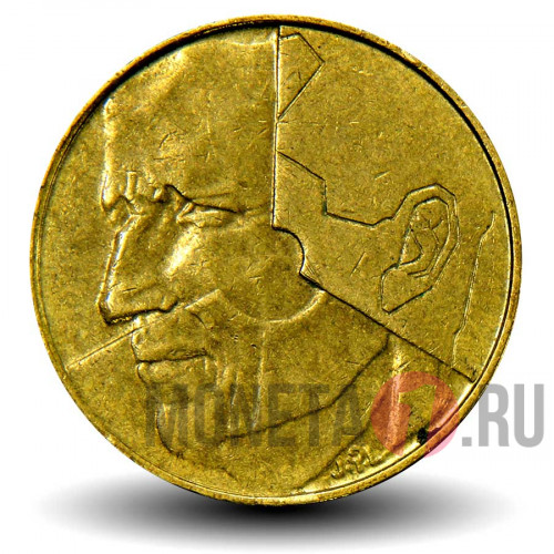 5 франков 1993 года - Бельгия - Бодуэн I - BELGIE