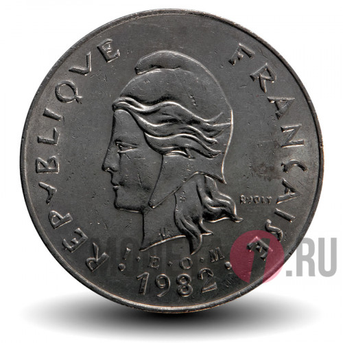 50 франков 1982 года - Французская Полинезия