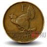 1 пенни 1928 года - Ирландия - Птица