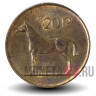 20 пенсов 1986 года - Ирландия - Лошадь