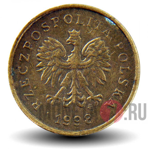 2 гроша 1998 года - Польша