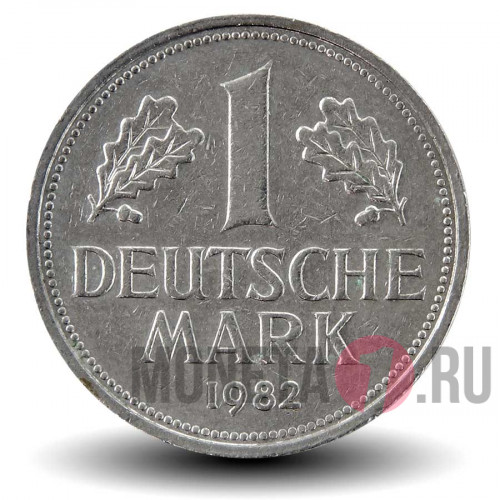 1 марка 1982 года - ФРГ - D