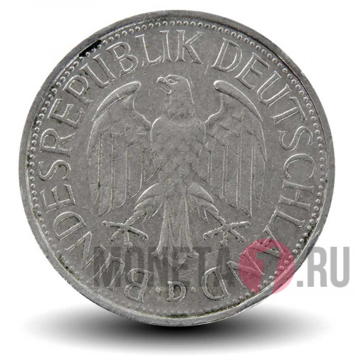 1 марка 1982 года - ФРГ - D