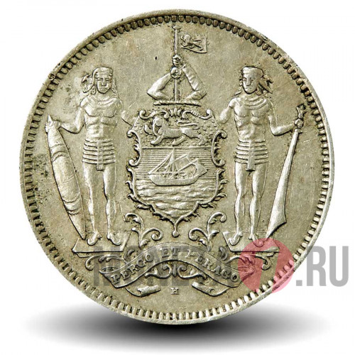 5 центов 1928 года - Северное Борнео - Британский протекторат