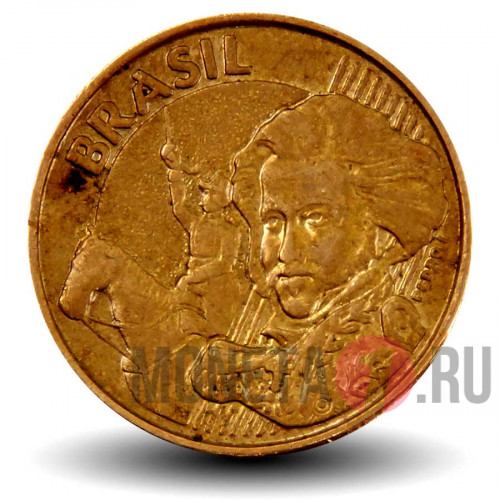 10 сентаво 2002 года - Бразилия - Педро I