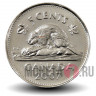 5 центов 2007 года - Канада - Бобр