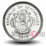 25 центов 2010 года - Сейшельские Острова - Черный попугай