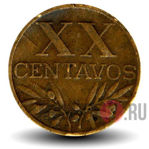 20 сентаво 1953 года - Португалия