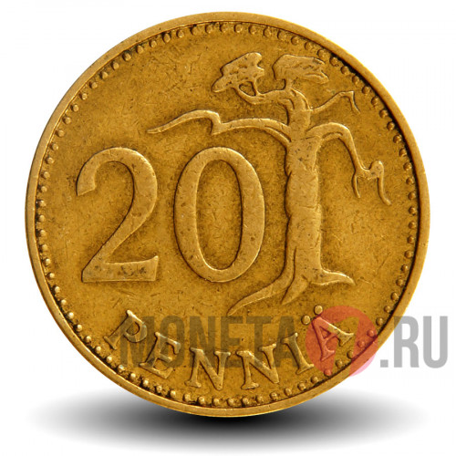 20 пенни 1963 года - Финляндия