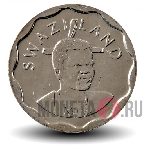 20 центов 2011 года - Свазиленд - Слон