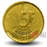 5 франков 1987 года - Бельгия - Бодуэн I - BELGIE