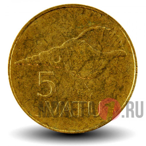 5 вату 2009 года - Вануату - Ракушка