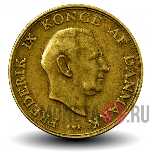 1 крона 1952 года - Дания - Frederik IX