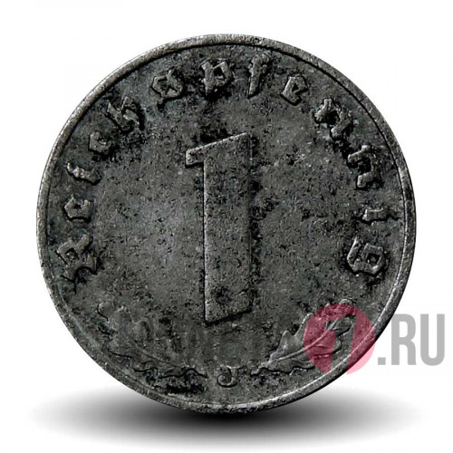 1 рейхспфенниг 1940 года - Третий Рейх - J