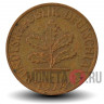 2 пфеннига 1974 года - ФРГ - Дуб - J