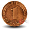 1 пфенниг 1949 года - ФРГ - J