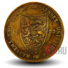 1/12 шиллинга 1923 года - Остров Джерси - Узкий щит