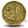 10 центов 1992 года - ЮАР - Драконовая лилия