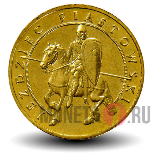 2 злотых 2006 года - Пястовский всадник - Польша