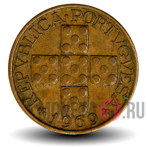 20 сентаво 1969 года - Португалия