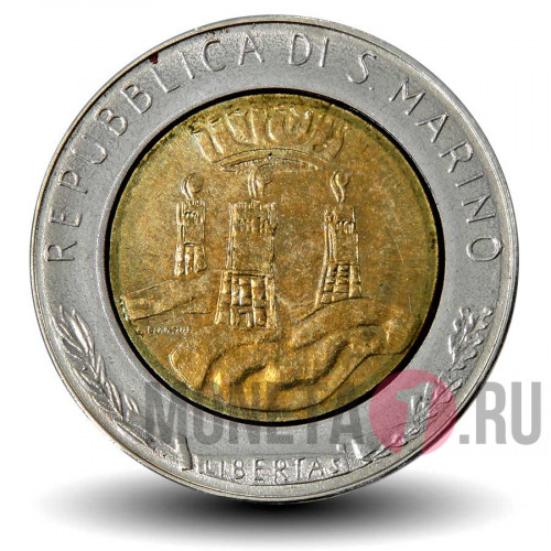 500 лир 1982 года - ФАО - Сан-Марино