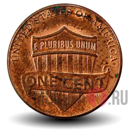 1 цент 2013 года - США - D