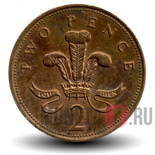 2 пенса 1994 года - Великобритания - Elizabeth II