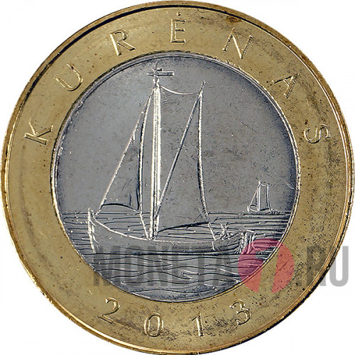 2 лита - Куренас - Kurenas - 2013 год, Литва