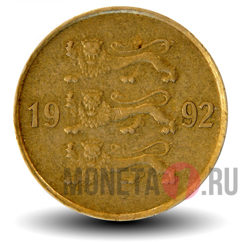 20 сентов 1992 года - Эстония
