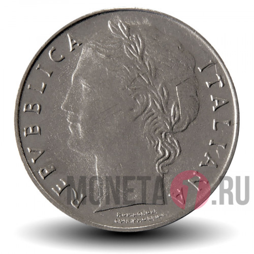 100 лир 1992 года - Италия - Минерва