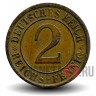 2 рейхспфеннига 1924 года - Веймарская Республика - A