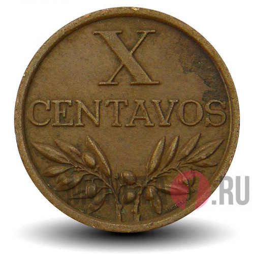 10 сентаво 1967 года - Португалия