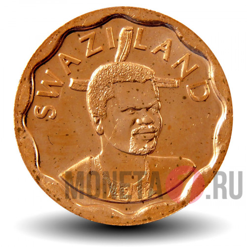5 центов 2011 года - Свазиленд - Мсвати III