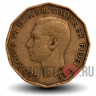 3 pence 1950 года - George VI - Великобритания
