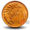 1 цент 1972 года - Острова Кука - Лист Таро