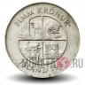 5 крон 1987 года - Исландия - Дельфины