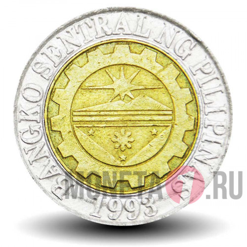 10 песо 2011 года - Филиппины - из оборота