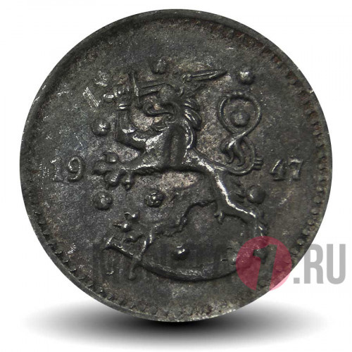 1 марка 1947 года - Финляндия