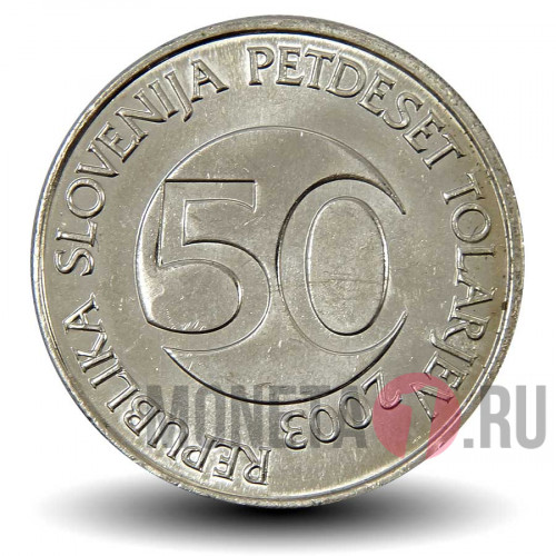 50 толаров 2003 года - Бык - Словения