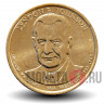 1 доллар 2015 года - 36-й президент США - Линдон Джонсон - D