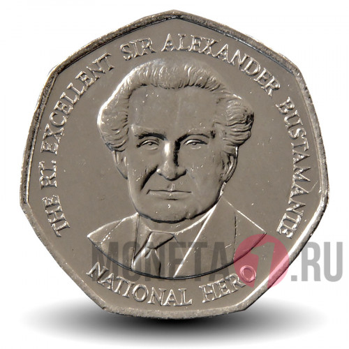 1 доллар 2006 года - Ямайка - Александр Бустаманте