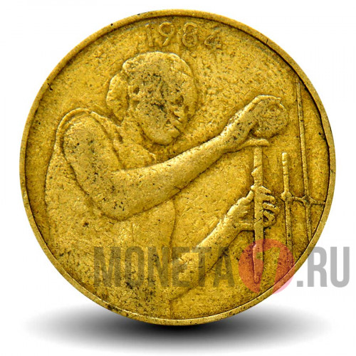 25 франков BCEAO CFA 1984 года - FAO - Западно-Африканские штаты