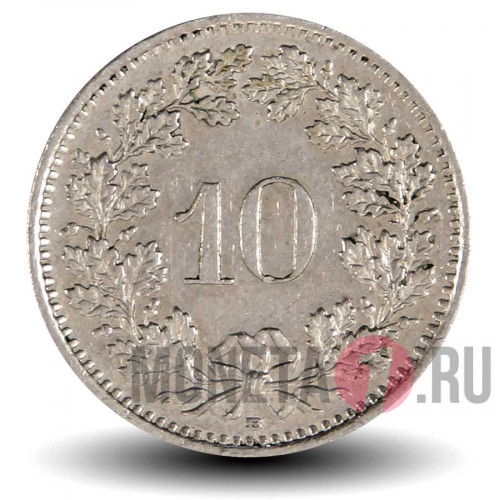 10 рапенов 1992 года - Швейцария