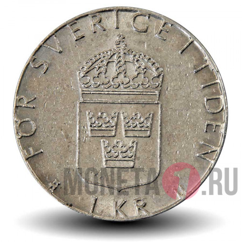 1 крона 1983 года - Швеция - Карл XVI Густав
