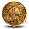 6 пенсов 1940 года - Британская Западная Африка - George VI