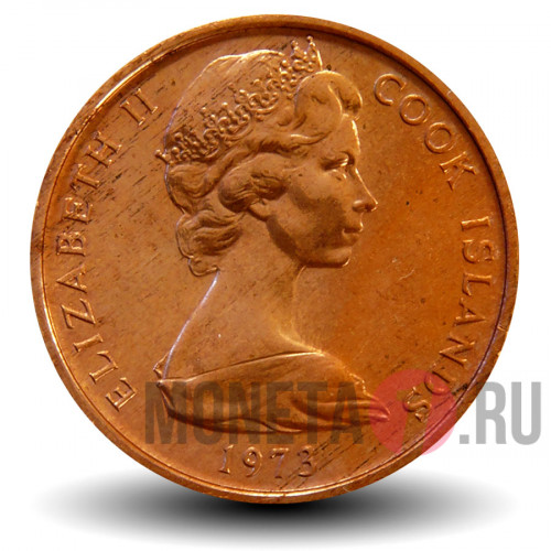 1 цент 1973 года - Острова Кука - Лист Таро