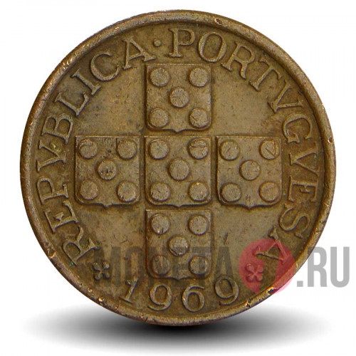 10 сентаво 1969 года - Португалия