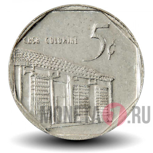 5 сентаво 2002 года - Куба