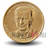 1 доллар 2015 года - 36-й президент США - Линдон Джонсон - P