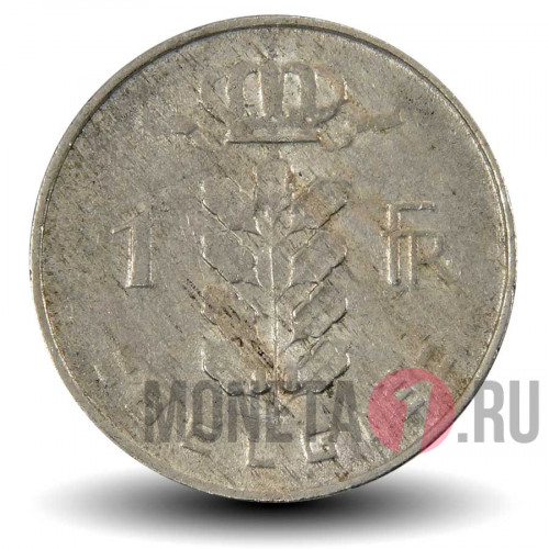 1 франк 1968 года - Бельгия - Бодуэн I - BELGIE
